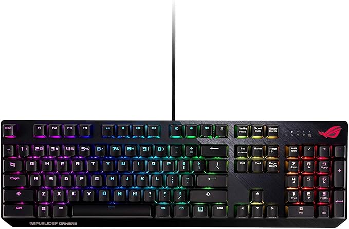 Picture of ASUS TUF Gaming K7 Optical-Mechanical RGB Gaming Keyboard
