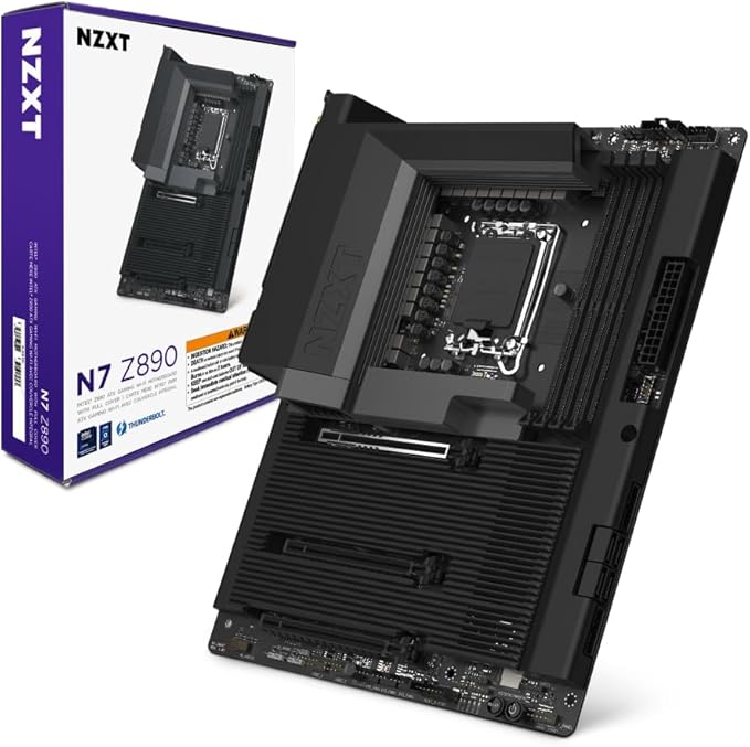 Picture of NZXT N7 Z890 ATX Gaming Motherboard – Black