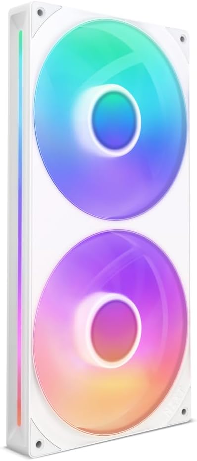 Picture of NZXT F280 RGB 2x140mm Fan Unit – White