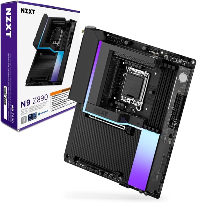 Picture of NZXT N9 Z890 ATX Gaming Motherboard – Black