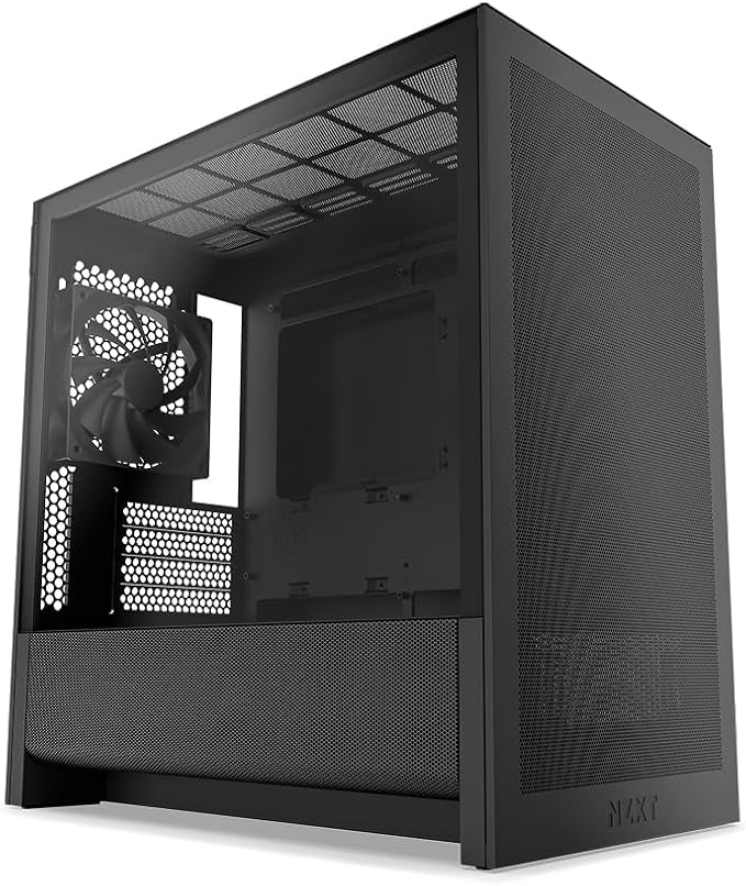Picture of NZXT H3 Flow – Micro ATX PC Case – Black