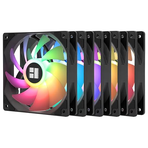 Picture of Thermalright TL-C12C-S 120mm PWM Case Fan – Black (5 Pack)