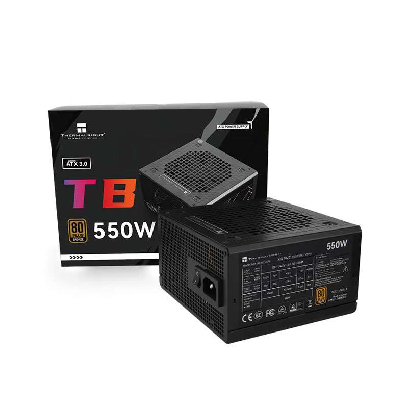 صورة لـ  مصدر طاقة Thermalright 550W TB550S 80Plus Bronze