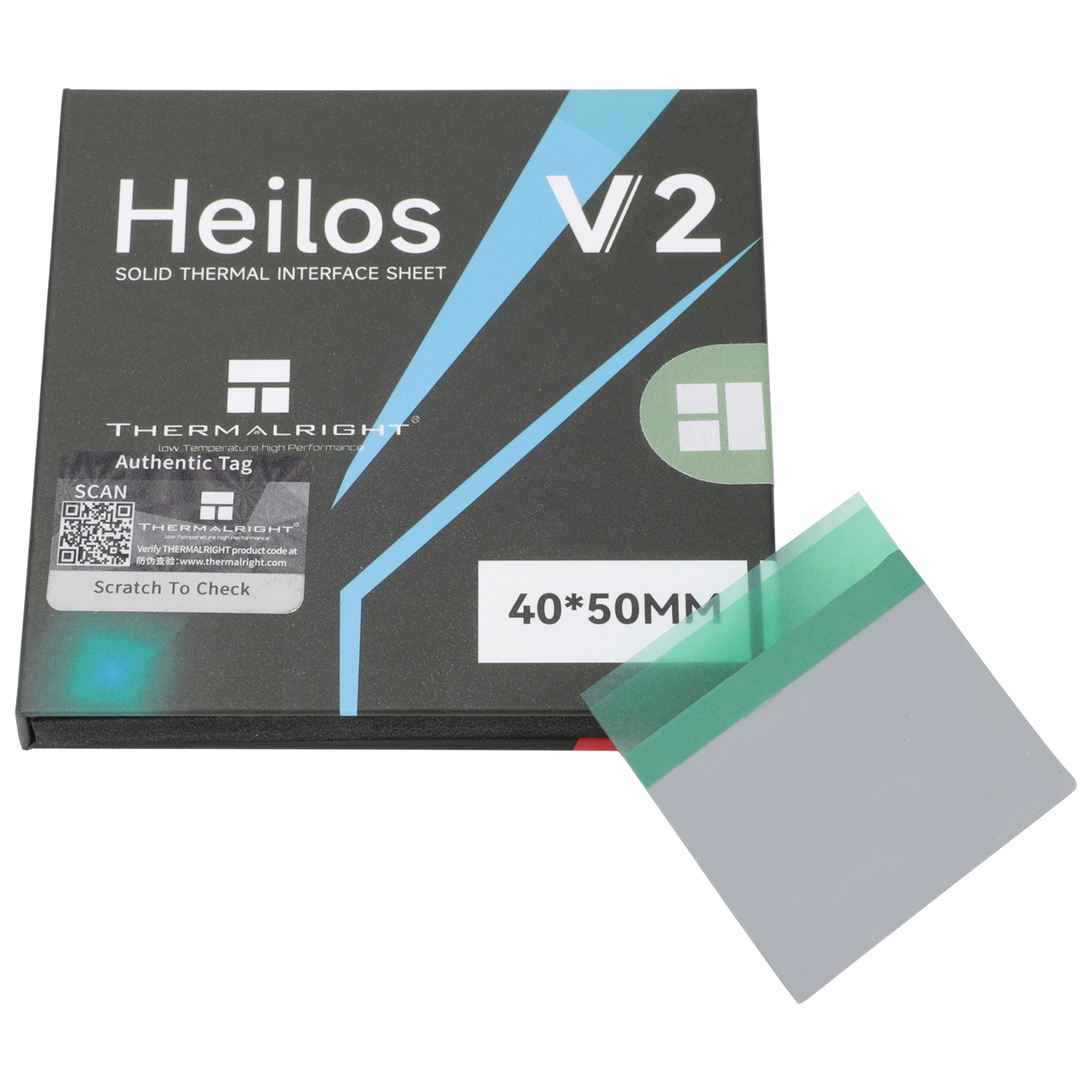 Picture of Thermalright Heilos V2 Thermal Pad – 40x50mm, Phase Change, Non-Conductive