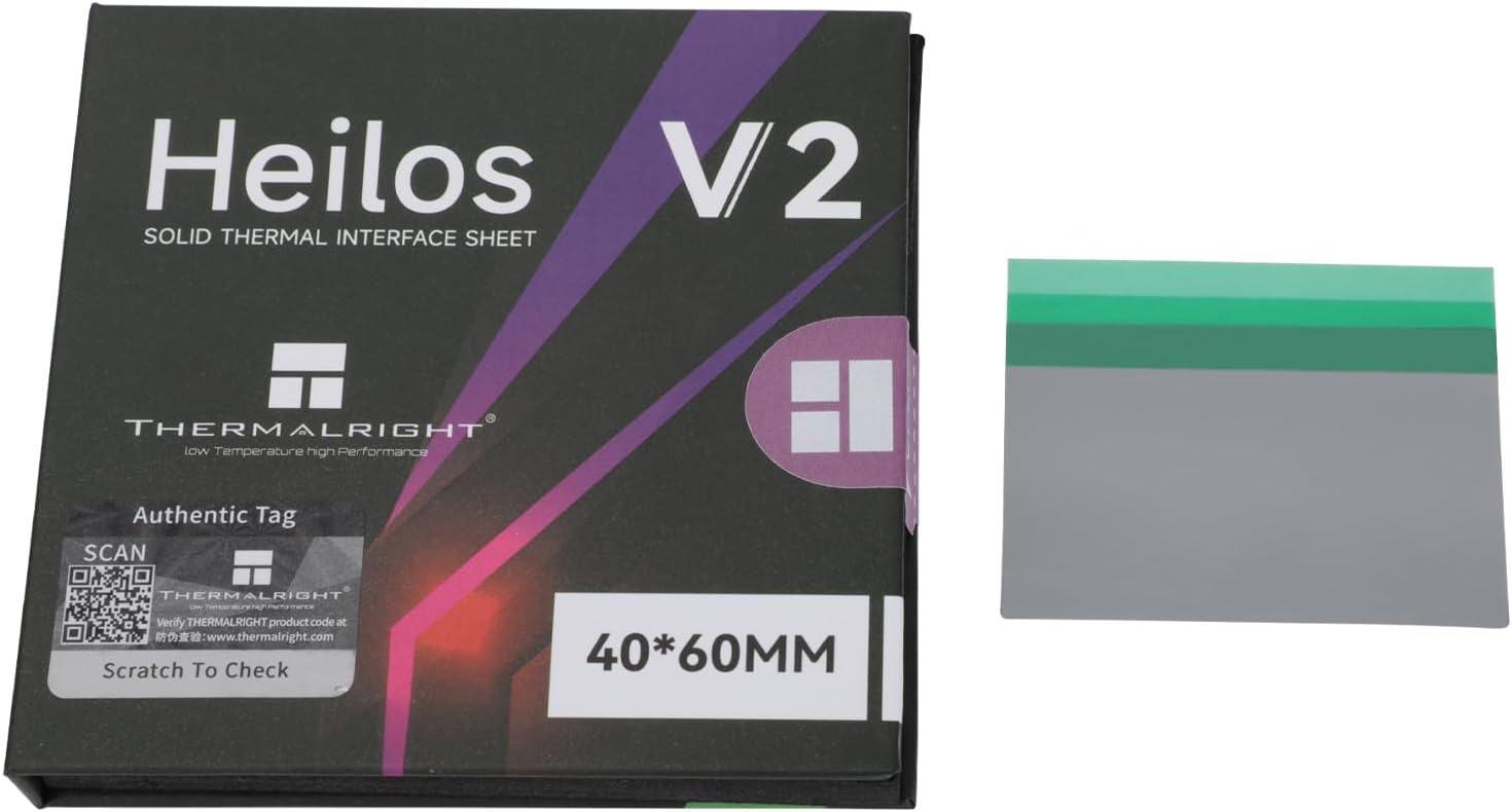 Picture of Thermalright Heilos V2 Thermal Pad 40x60mm – Solid Thermal Interface Sheet with Phase Change Material