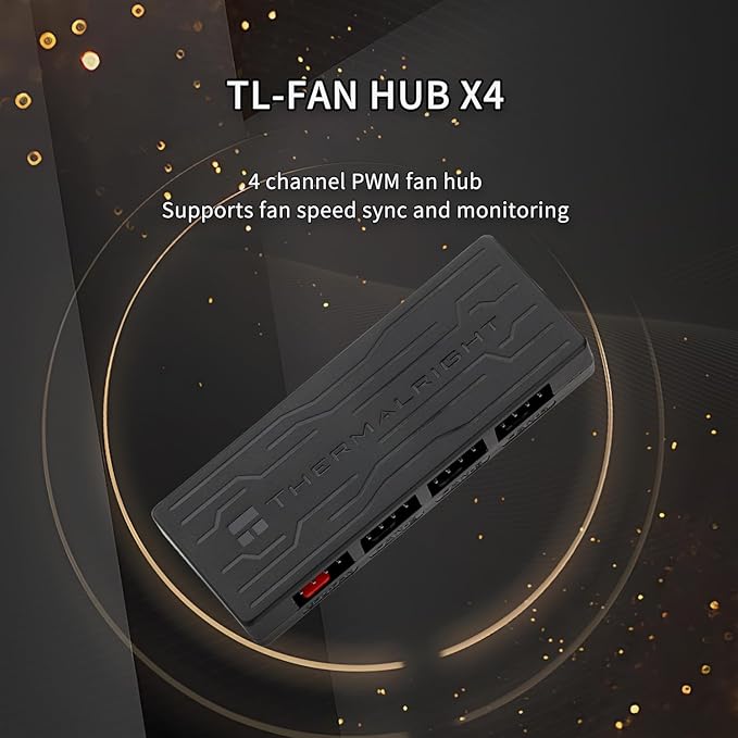 Picture of Thermalright FAN HUB X4 PWM Fan Controller (4‑Port 4‑Pin PC Fan Hub)