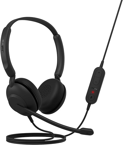 Picture of Jabra Evolve 10 USB-A Wired Headset – Noise-Cancelling – Inline Controls 