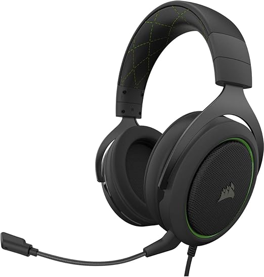 Picture of Corsair HS50 PRO Stereo Gaming Headset | Wired | Green