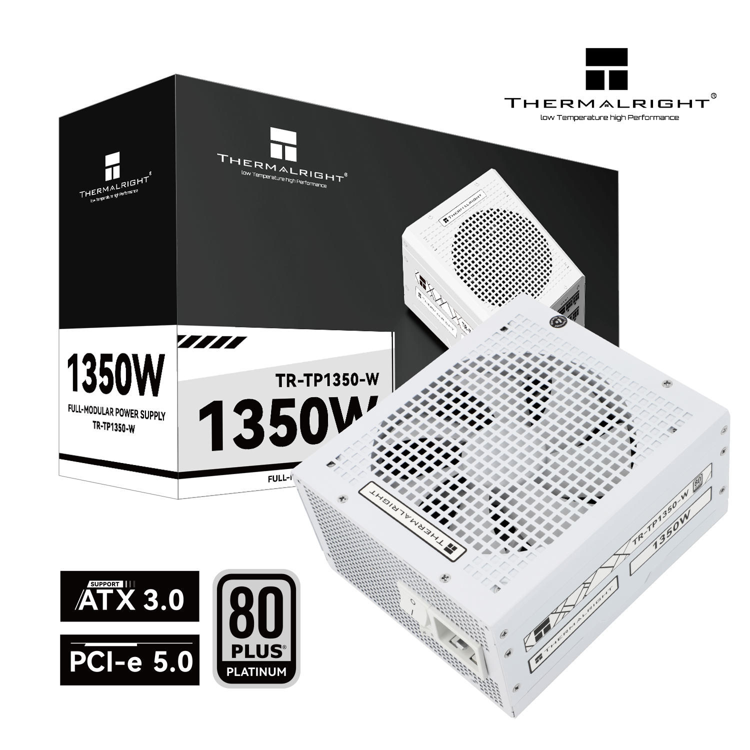 Picture of Thermalright TP‑1350‑W 1350W 80 Plus Platinum Full‑Modular Power Supply