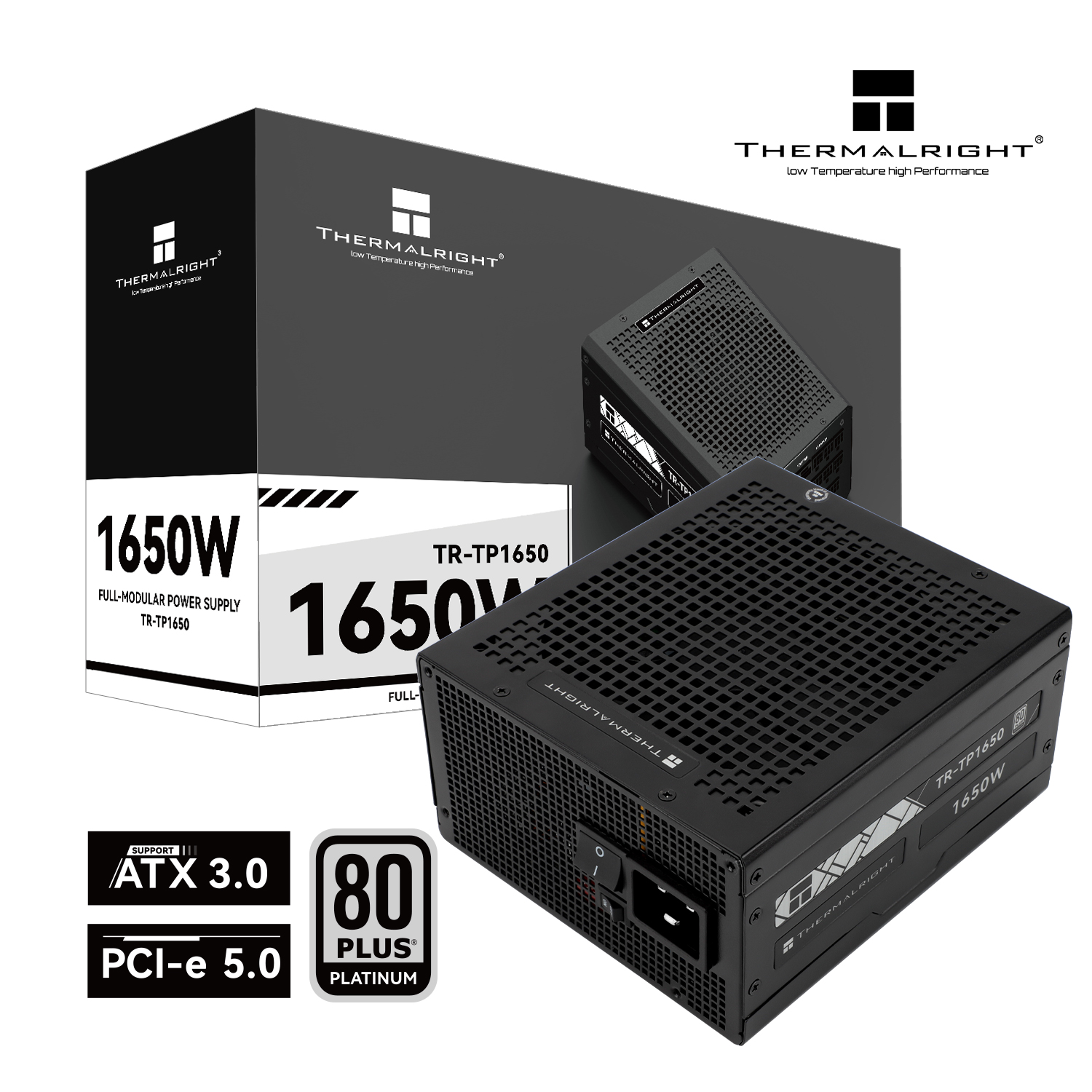 Picture of Thermalright TP‑1650 1650W 80 Plus Platinum Full‑Modular Power Supply