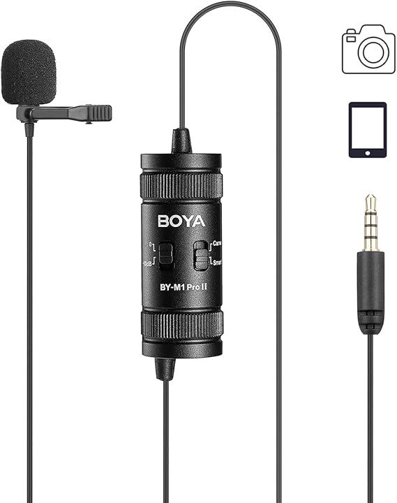 Picture of BOYA BY-M1 Pro II Lavalier Microphone