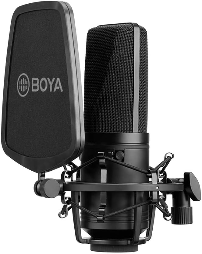 Picture of BOYA BY‑M1000 Large Diaphragm Condenser Microphone, XLR