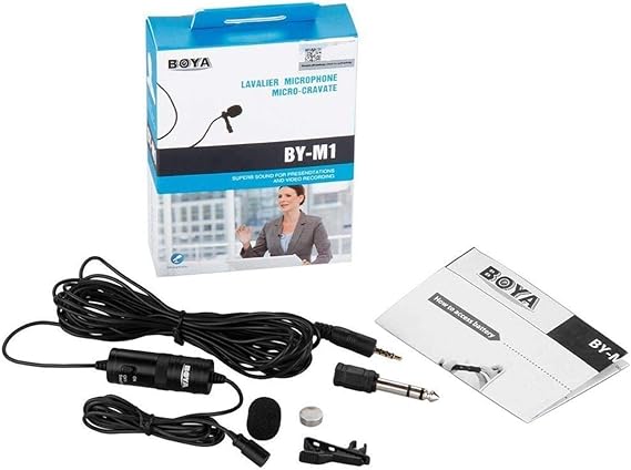 Picture of BOYA BY-M1 Lavalier Microphone