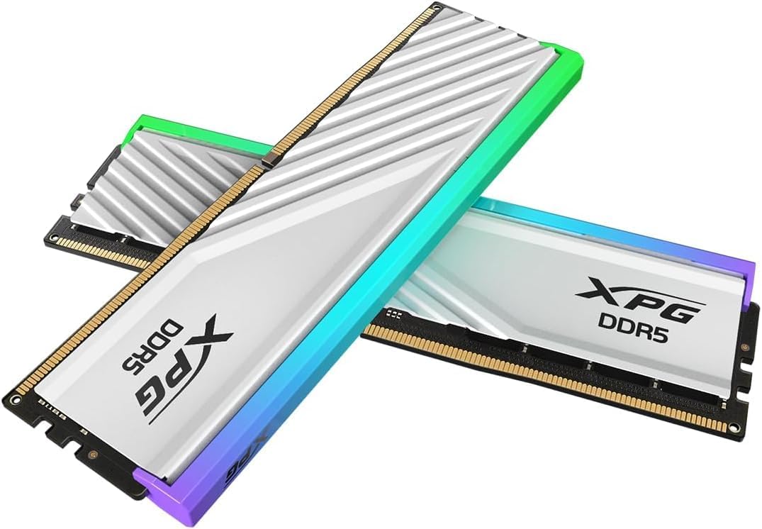 Picture of XPG Lancer Blade DDR5 RGB RAM 16GB (8GBx2) 5600MHz CL46 – White