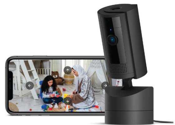 Picture of Ring Pan-Tilt Indoor Camera – HD Wi-Fi Pet Security Camera with Two-Way Audio & 360° Pan / 169° Tilt