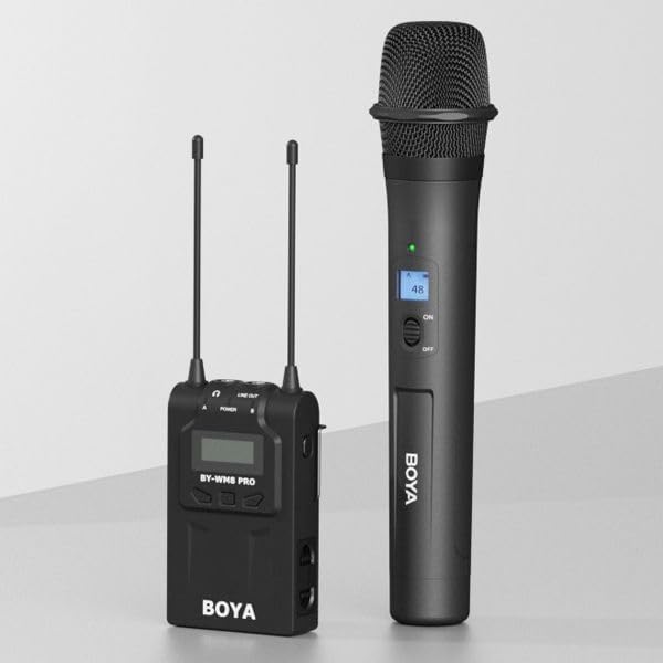 Picture of Boya BY-WM8 Pro-K3 UHF Dual-Channel Wireless Microphone System