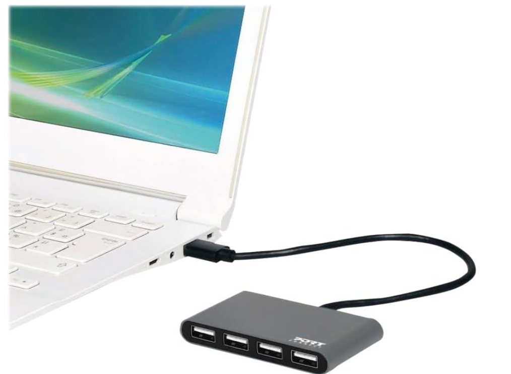 Picture of Port Designs USB HUB 4 PORTS USB 2.0 TO TYPE C