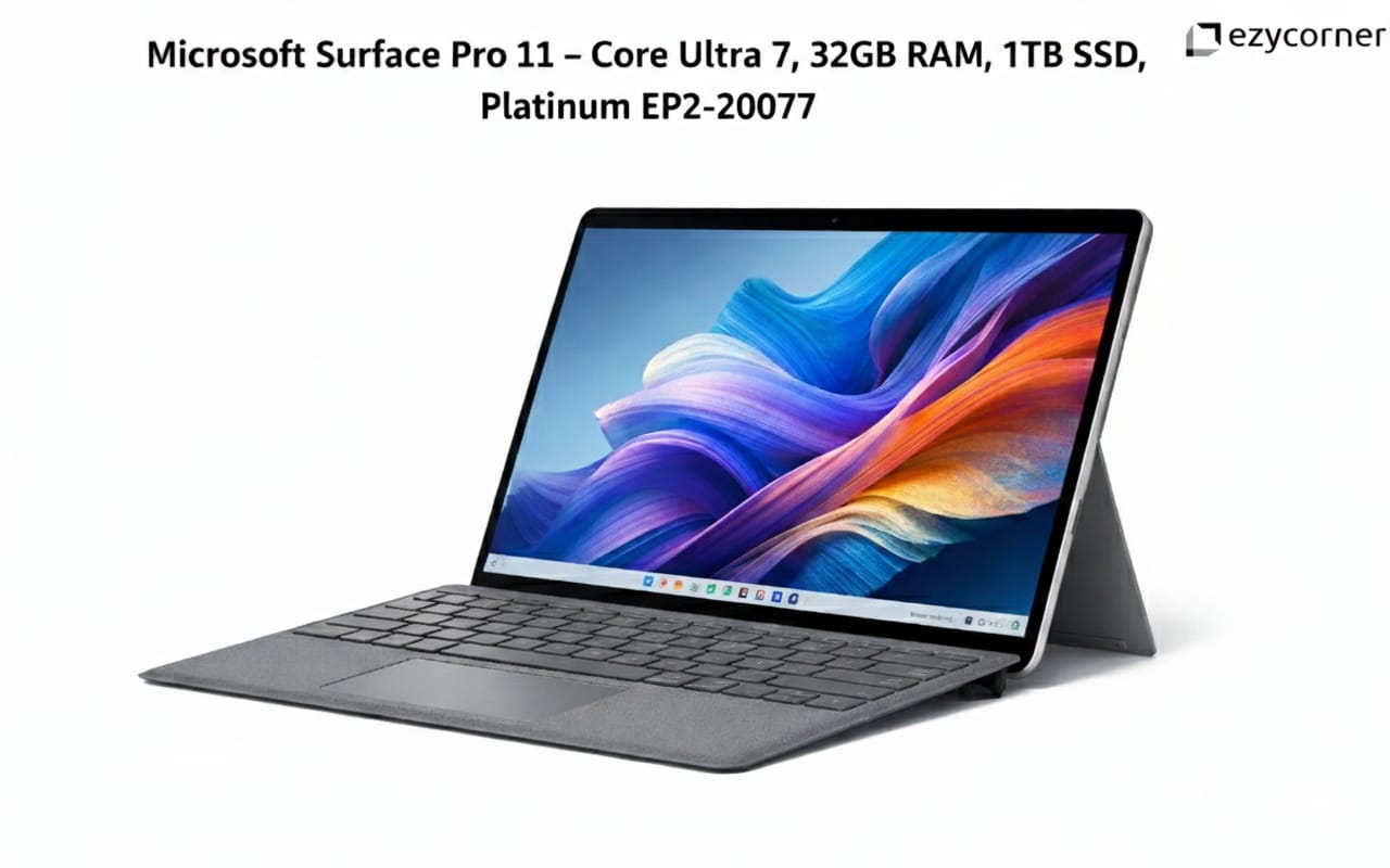Picture of Microsoft Surface Pro 11 – Core Ultra 7, 32GB RAM, 1TB SSD, Platinum Windows 11 Pro EP2‑20077