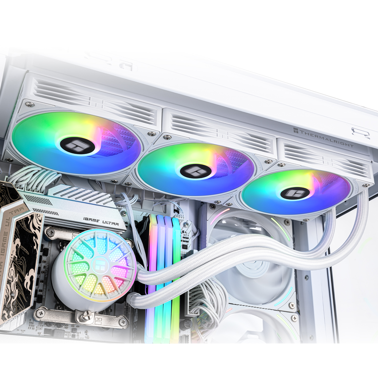 Picture of Thermalright Aqua Elite 360 V6 ARGB White – CPU Liquid Cooler