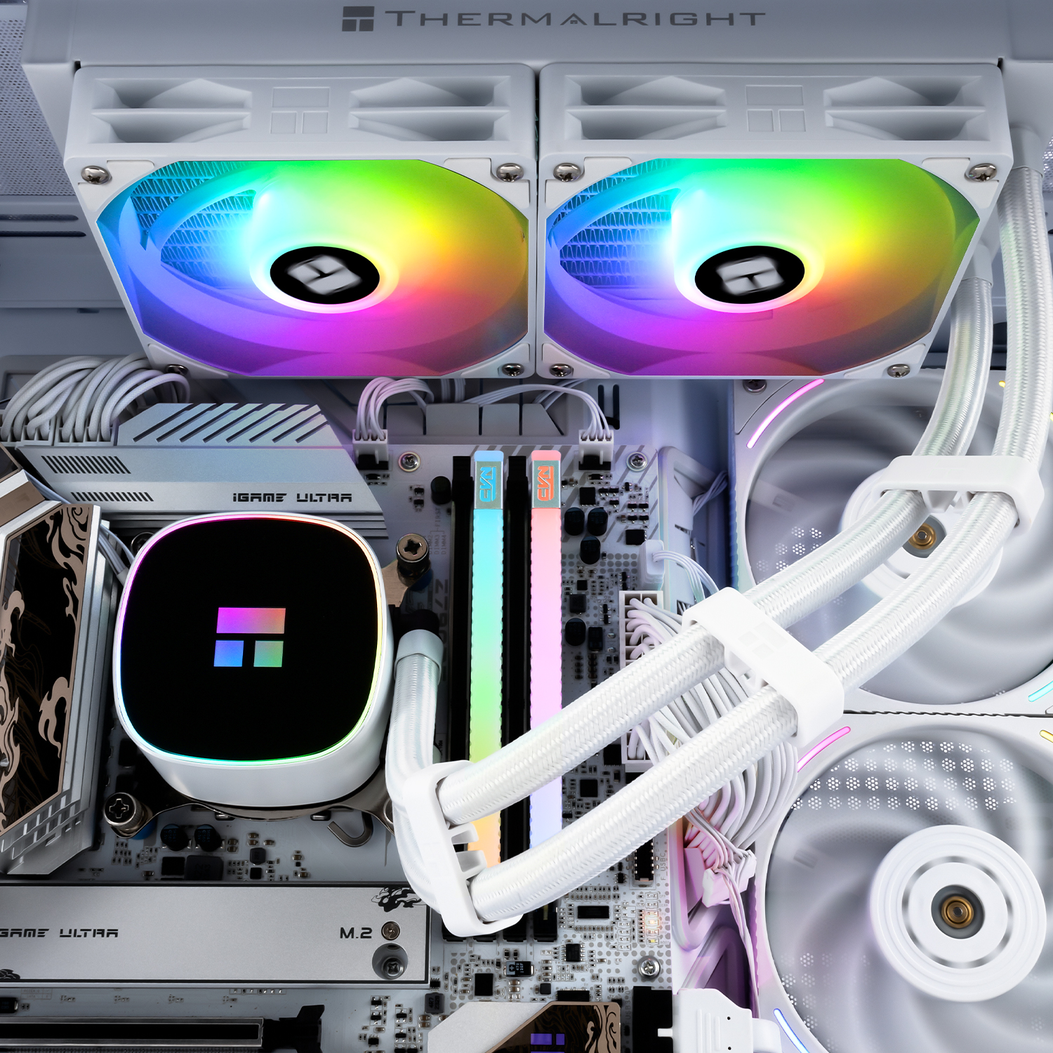 Picture of Thermalright Frozen Horizon 240 ARGB WHITE V2 CPU Cooler