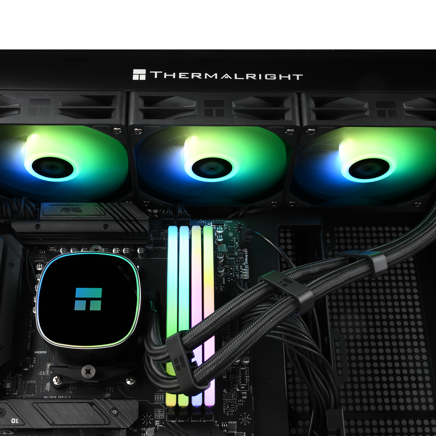 Picture of Thermalright Frozen Horizon 360 ARGB Black V2 AIO CPU Liquid Cooler