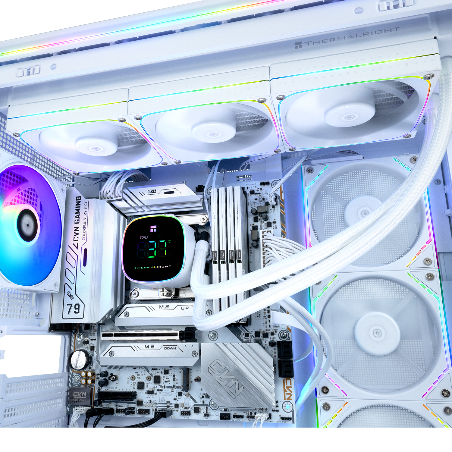 Picture of Thermalright Frozen Horizon 360 Digital ARGB White AIO CPU Cooler