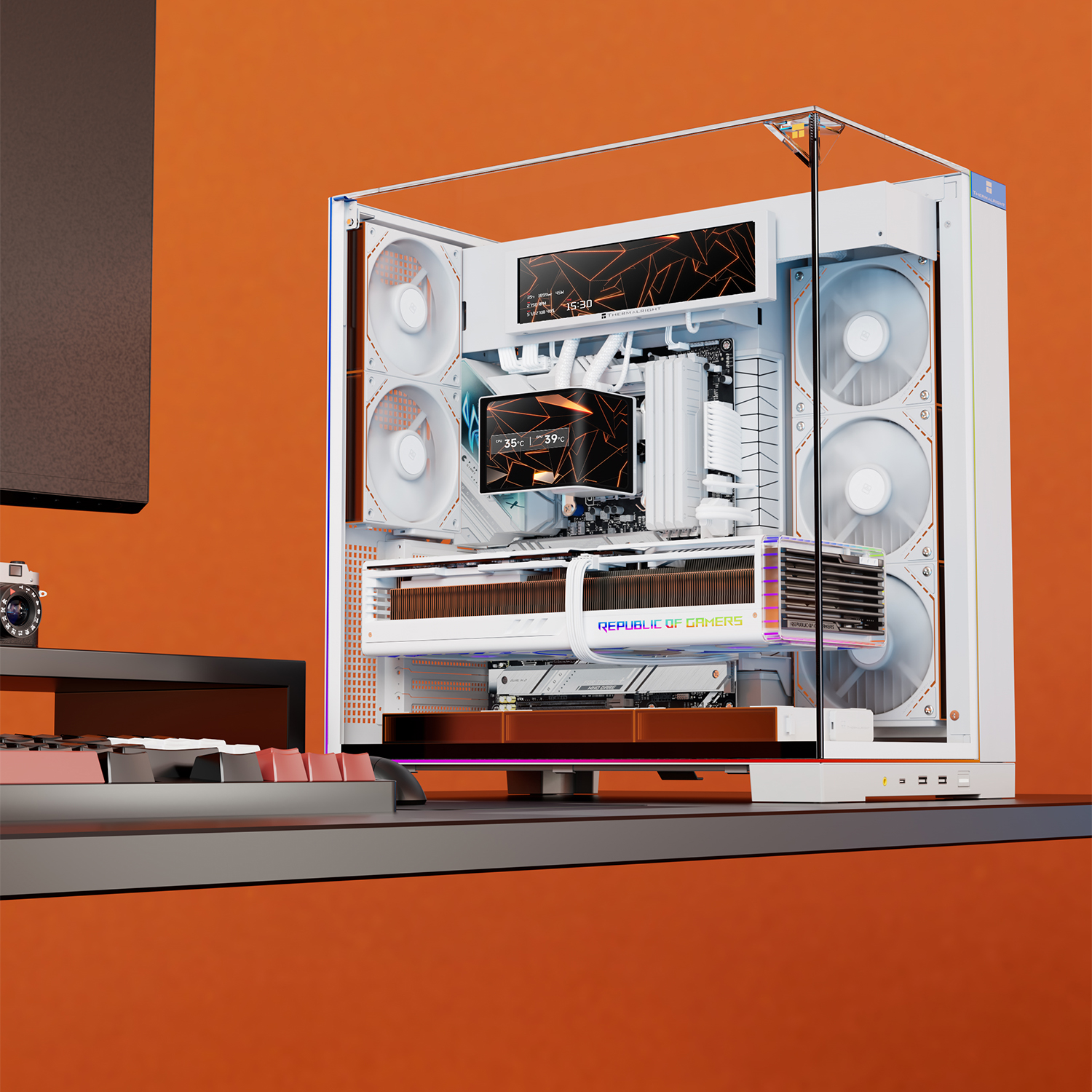 Picture of Thermalright Levita Vision 360 ARGB White AIO CPU Liquid Cooler