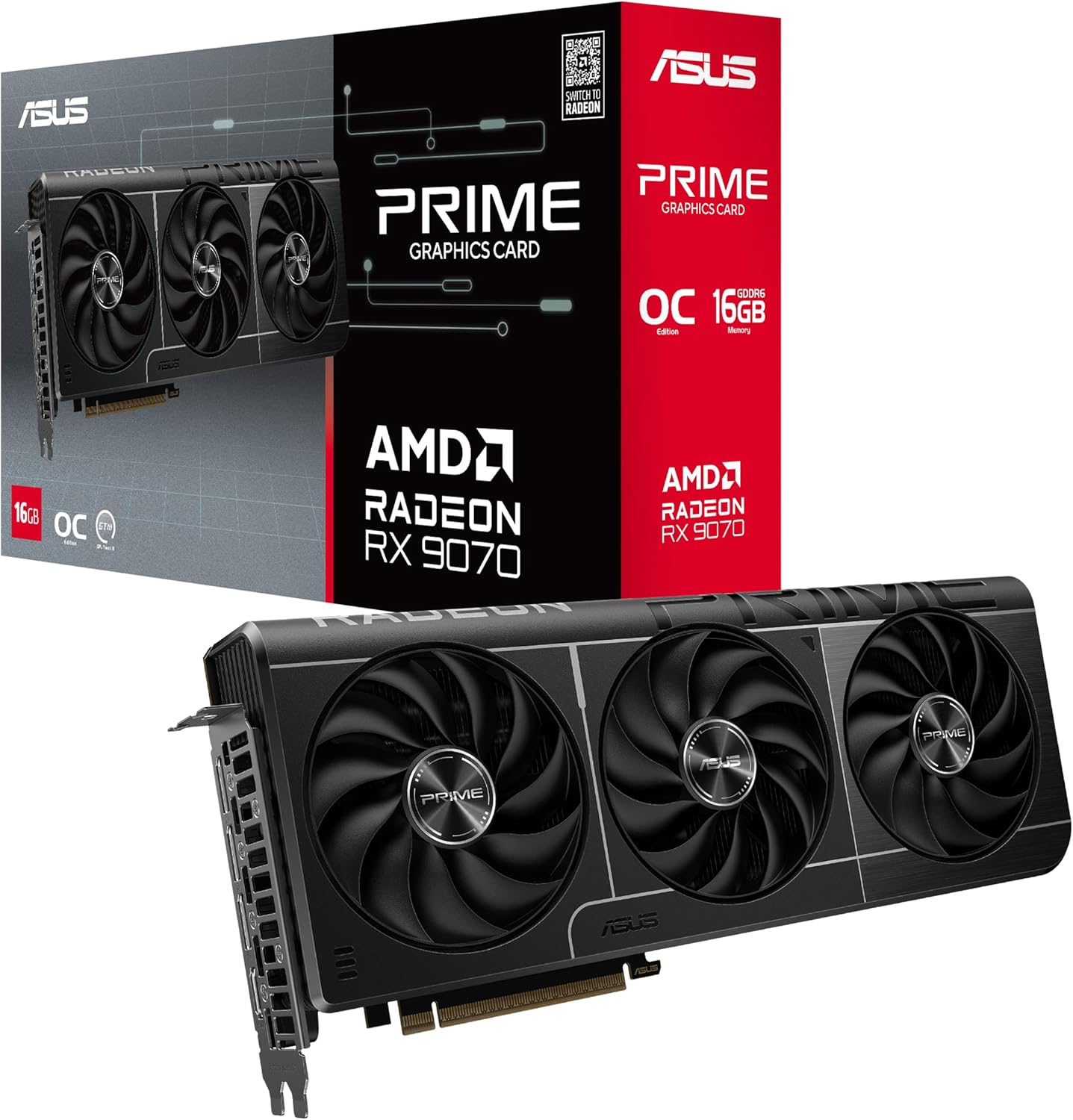 Picture of ASUS AMD Radeon RX 9070 16GB Graphics Card