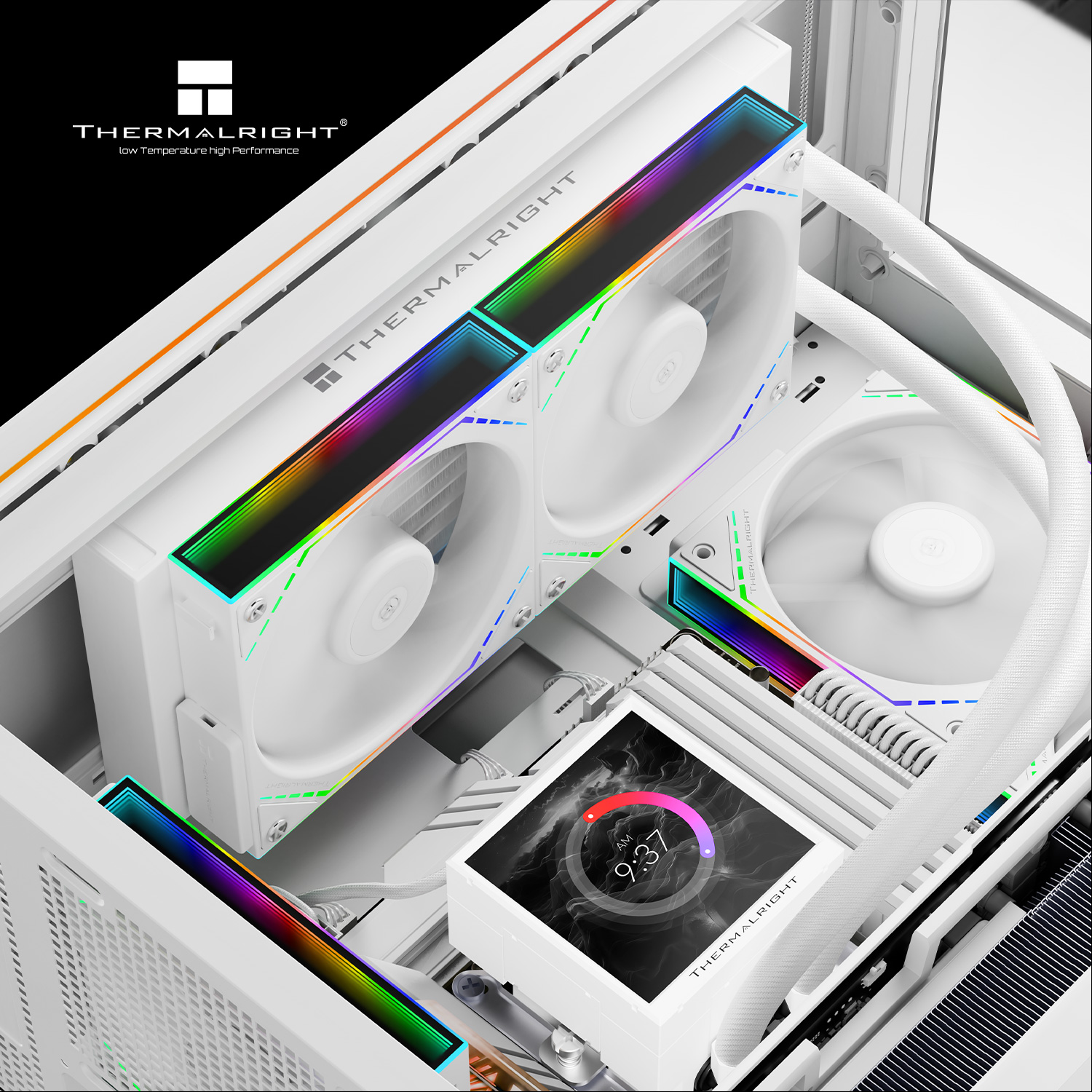 صورة لـ  ثيرمالرايت بيرلس فيجن 240 مبرد سائل للمعالج أبيض