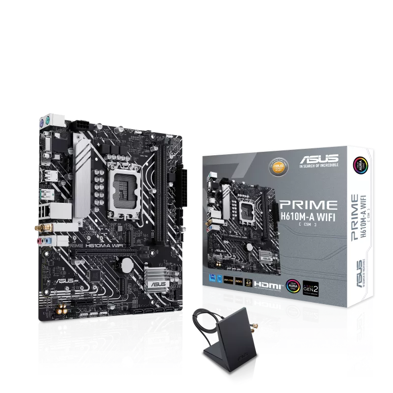 Picture of ASUS Prime H610M-A WiFi Motherboard