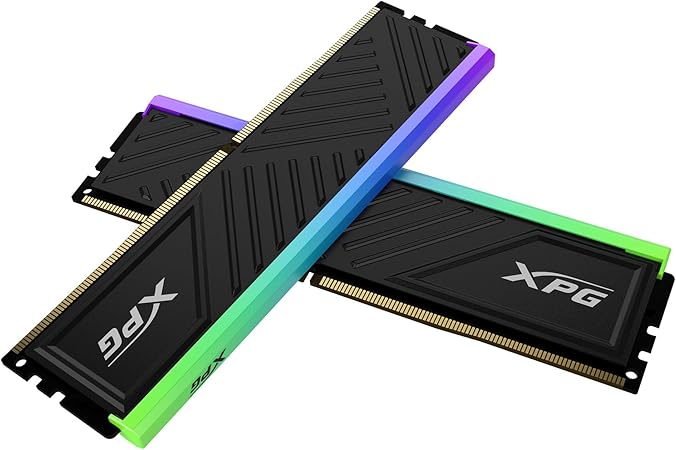 Picture of ذاكرة XPG SPECTRIX D35G RGB بسعة 16GB (2×8GB) DDR4 بسرعة 3200MHz وتوقيت CL16 لأجهزة الكمبيوتر المكتبية – أسود (AX4U32008G16A-DTBKD35G)