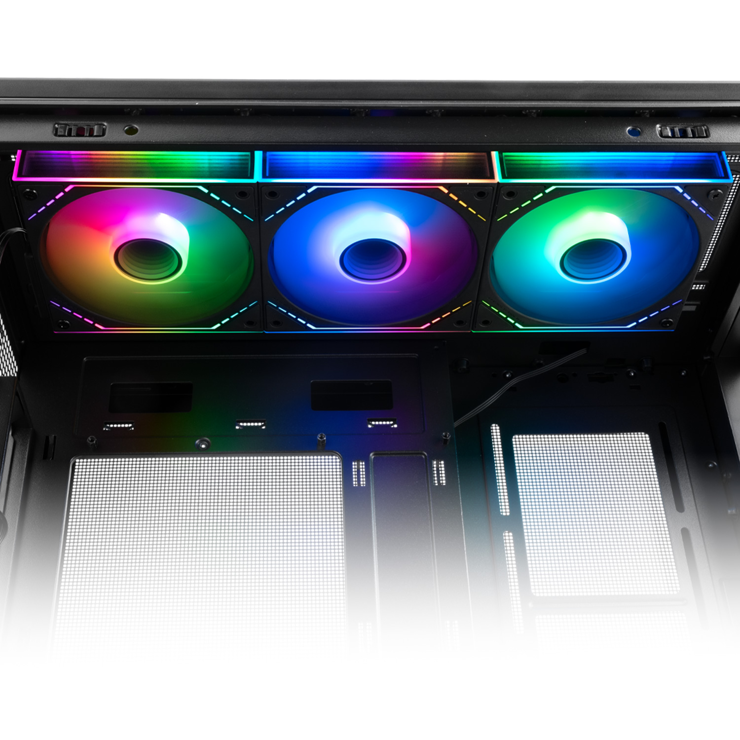 Picture of Thermalright TL-M12Q-S X3 120mm ARGB PWM Daisy-Chain PC Case Fans – 3 Pack