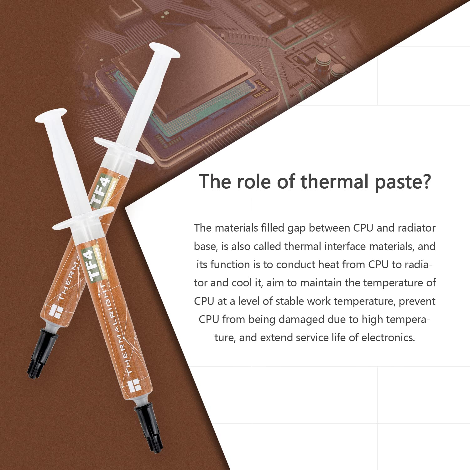 Picture of معجون حراري Thermalright TF4 4 جرام – ناقل حرارة عالي لمعالجات ووحدات الرسوميات