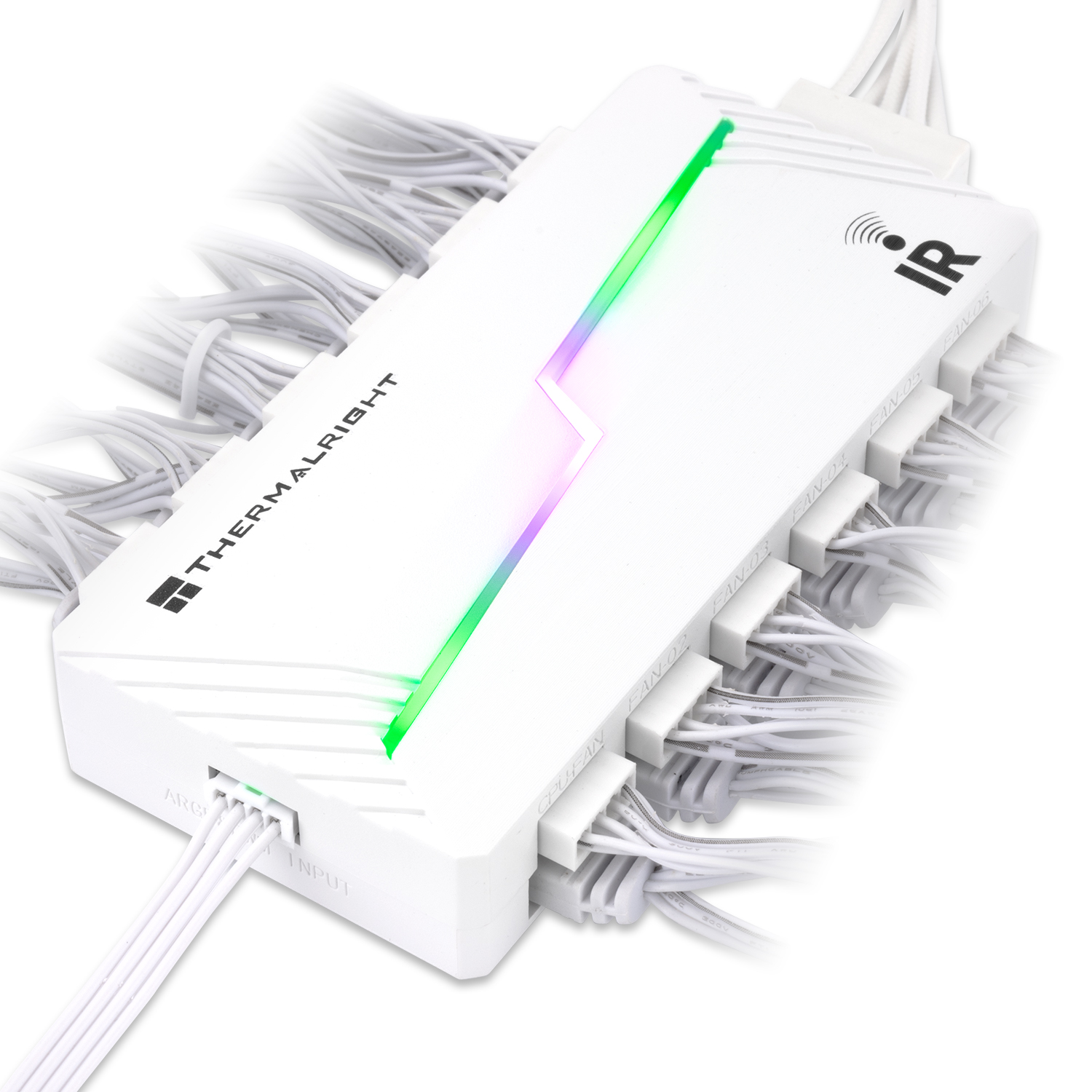 Picture of مركز تحكم مراوح وإضاءة ARGB من Thermalright TL‑X12 IR باللون الأبيض