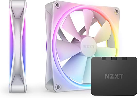 Picture of NZXT F140 RGB Duo Twin Pack (2×140mm) – White