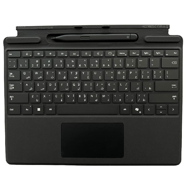 Picture of Microsoft Surface Pro 13 Keyboard with Slim Pen Black English Arabic 8X6 00181