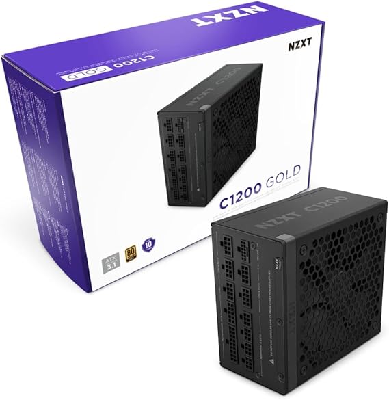 Picture of NZXT C1200 Gold ATX 3.1 PSU – 1200W – Black