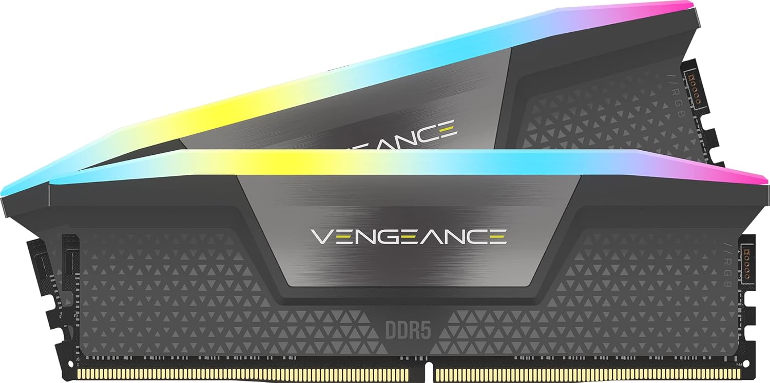 Picture of ذاكرة كورسير فينجنس RGB DDR5 سعة 32 جيجابايت (2×16 جيجابايت) بتردد 6400 ميجاهرتز CL36 - رمادي