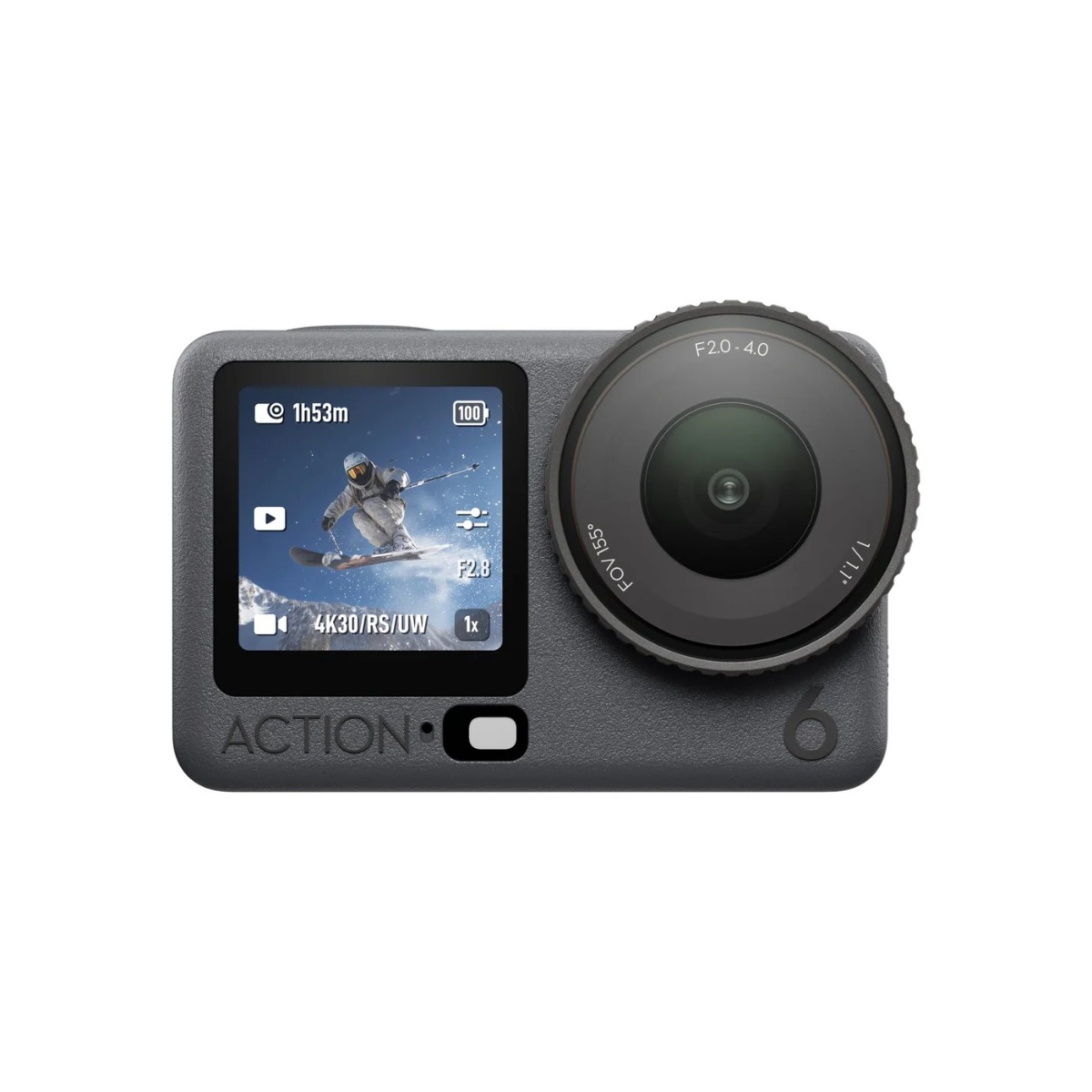 Picture of DJI Osmo Action 6 Standard Combo Action Camera 38MP 4K/120FPS 155° FOV Black