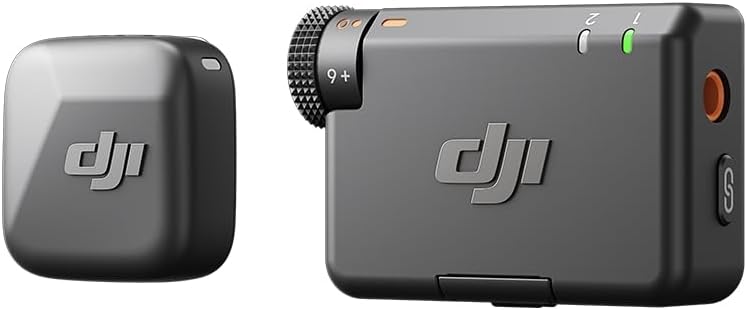 Picture of DJI Mic Mini 2 Wireless Microphone System with 1 Transmitter and 1 Receiver