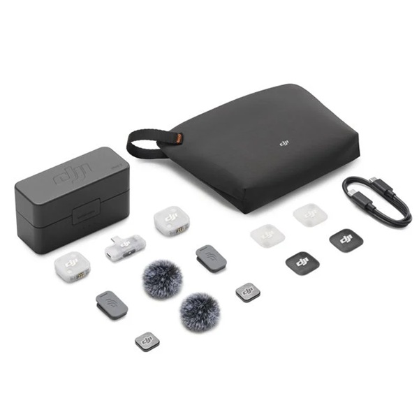 Picture of DJI Mic Mini 2 Wireless Microphone System 2 TX 1 Mobile RX with Charging Case