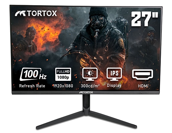 Picture of Tortox P27i100 27 inch IPS 1Ms 100hz FHD Gaming Monitor/Office Monitor