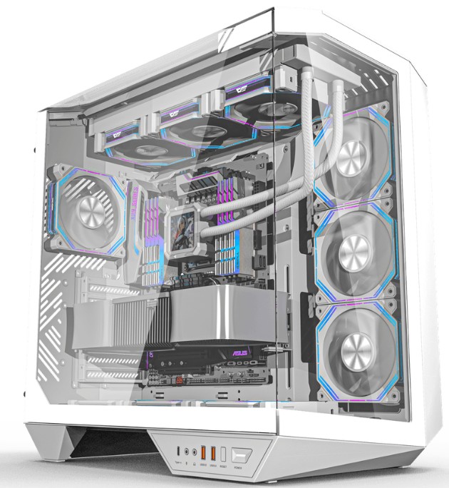Picture of DY470 ATX PC Case White