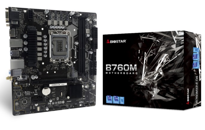 Picture of BIOSTAR B760MX2-E D4 Intel B760 Micro ATX DDR4 Motherboard