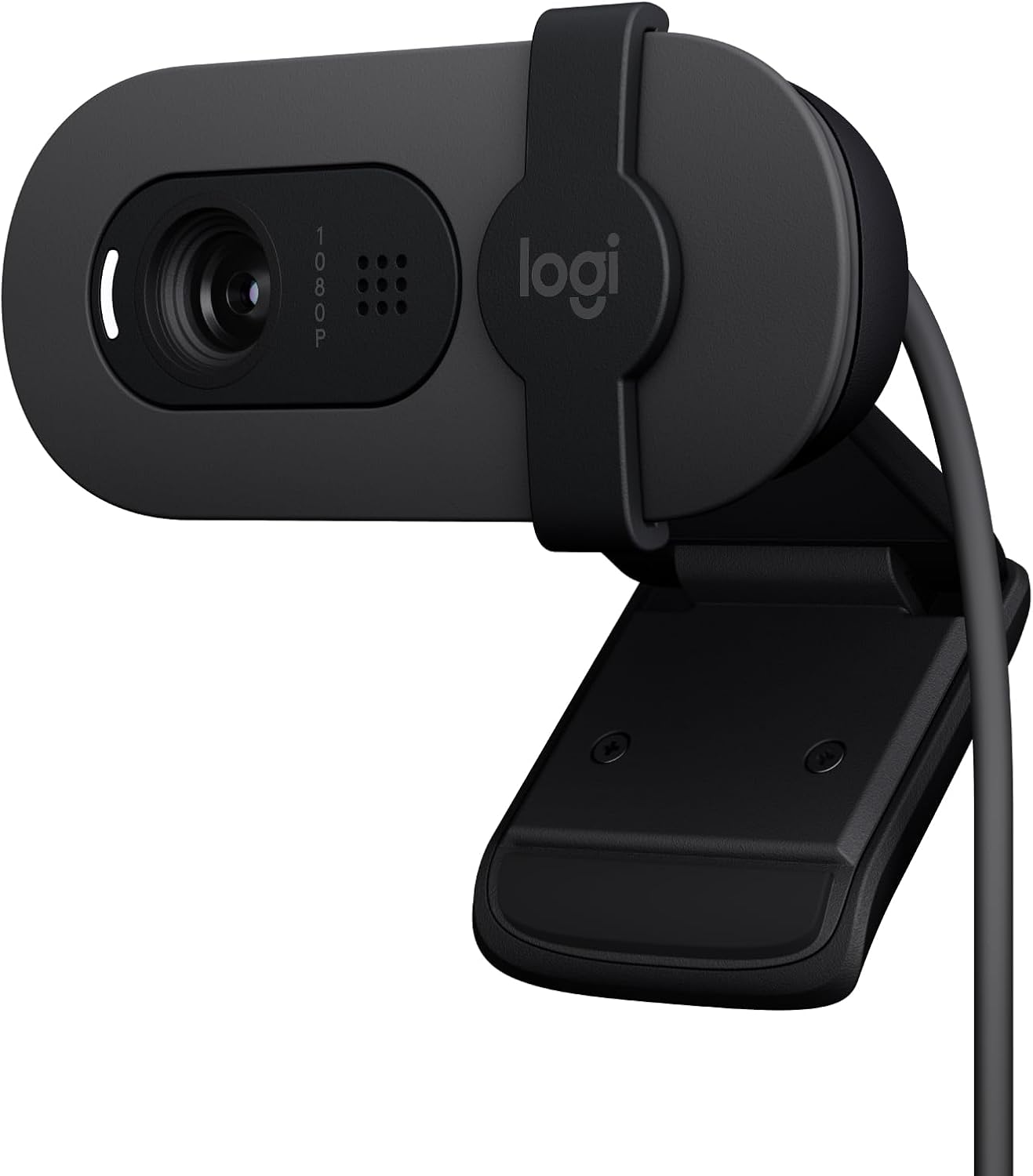 Picture of Logitech Brio 100 Full HD 1080p Webcam – Auto Light Balance, Built-In Microphone, Privacy Shutter, USB-A, Compatible with Microsoft Teams, Google Meet & Zoom, Graphite