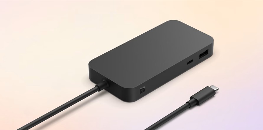 Picture of Microsoft Surface USB4 Dock with Dual 4K Display Support and 65W Power Delivery