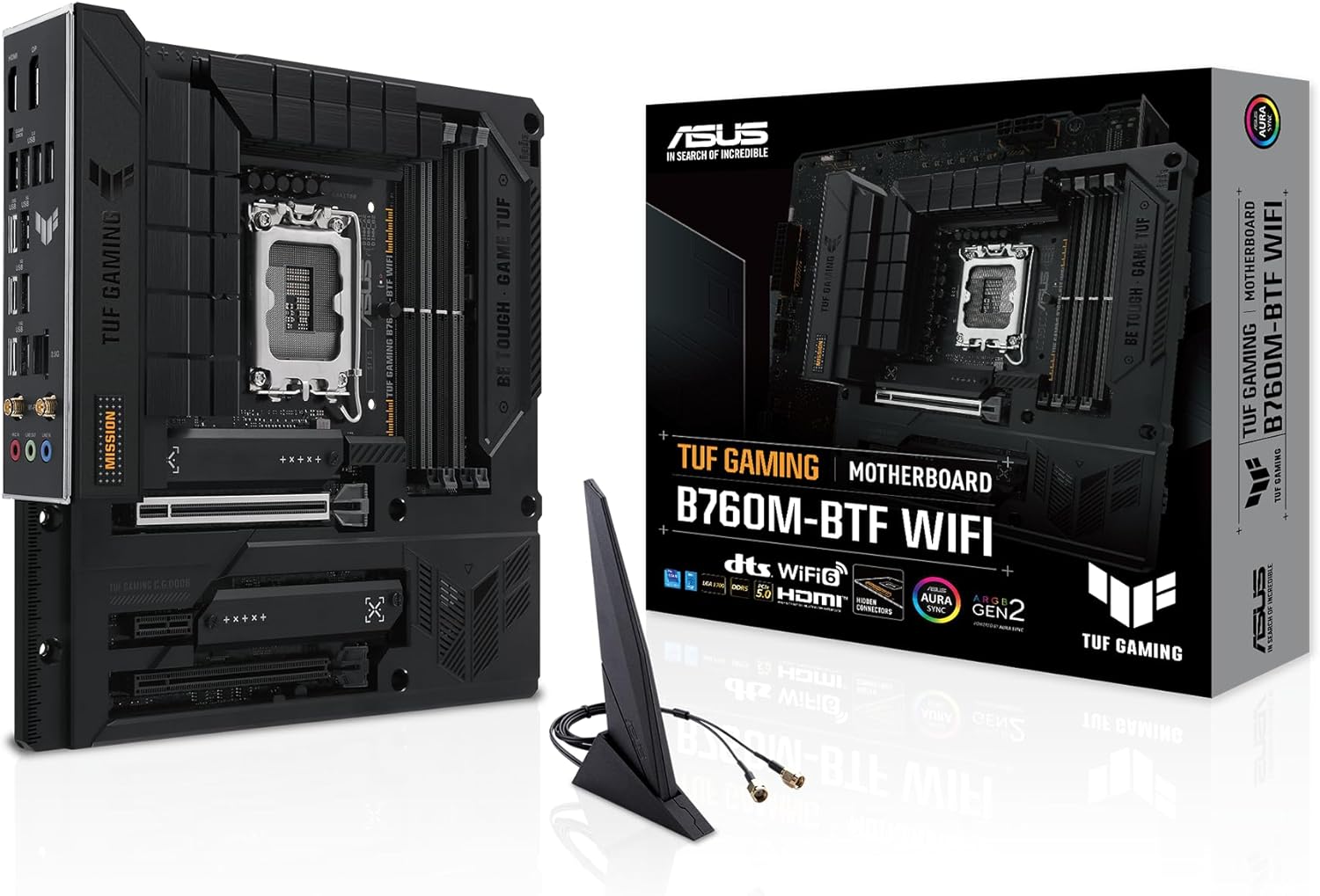 Picture of ASUS TUF Gaming B760M-BTF WiFi DDR5 Motherboard