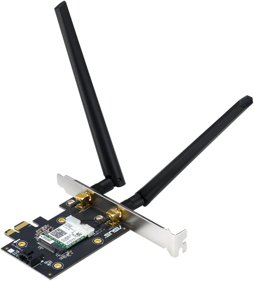 Picture of ASUS PCE-AX3000 Wi-Fi 6 PCIe Adapter with Bluetooth 5.0