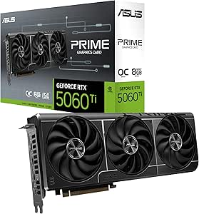 Picture of ASUS PRIME GeForce RTX 5060 Ti OC 8GB GDDR7 Graphics Card