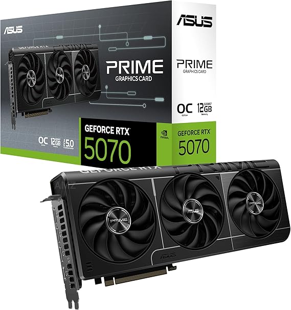 Picture of ASUS Prime GeForce RTX 5070 OC 12GB GDDR7 Graphics Card